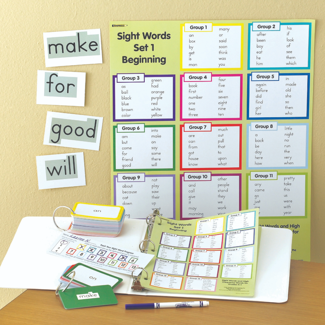 Sight Words in a Flash Cards Gr K–1