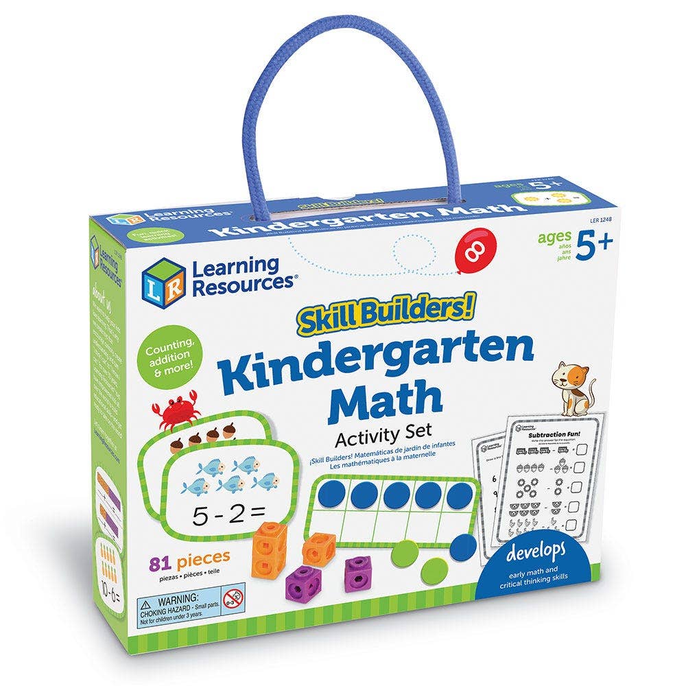 Skill Builders Kindergarten Math