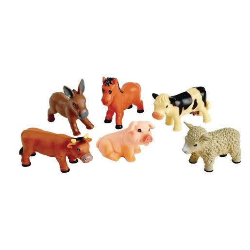 Soft Touch Baby Farm Animals Set of 6
