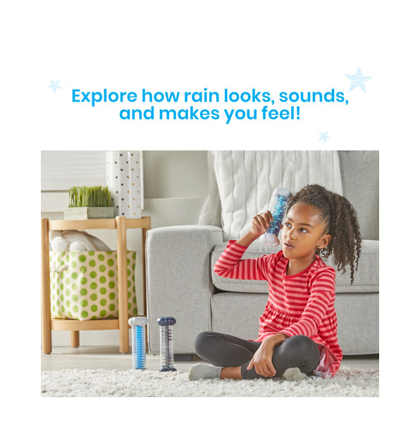 Sounds of Rain Sensory Tubes