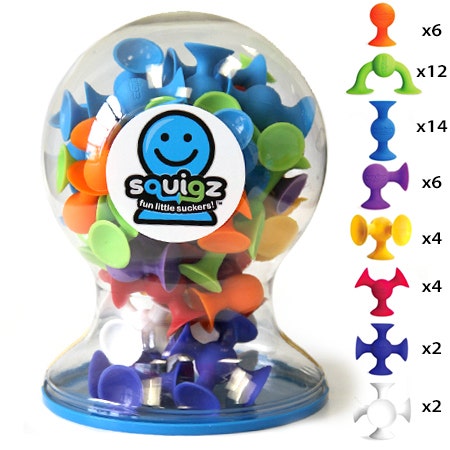 Squigz Deluxe Set by Fat Brain Toys