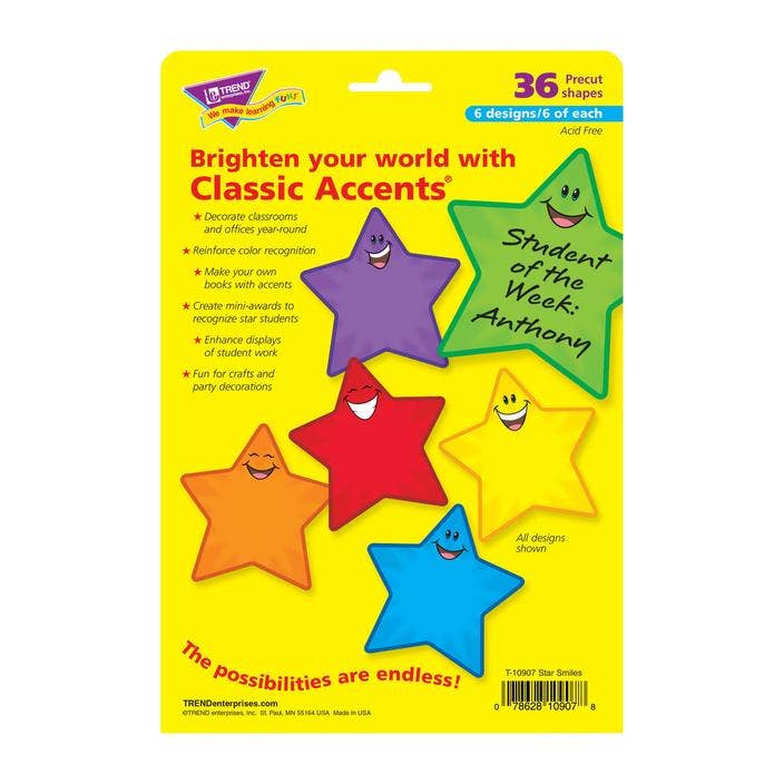 Star Smiles Classic Accents Variety Pack