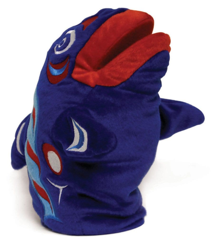 Streamer the Salmon Puppet