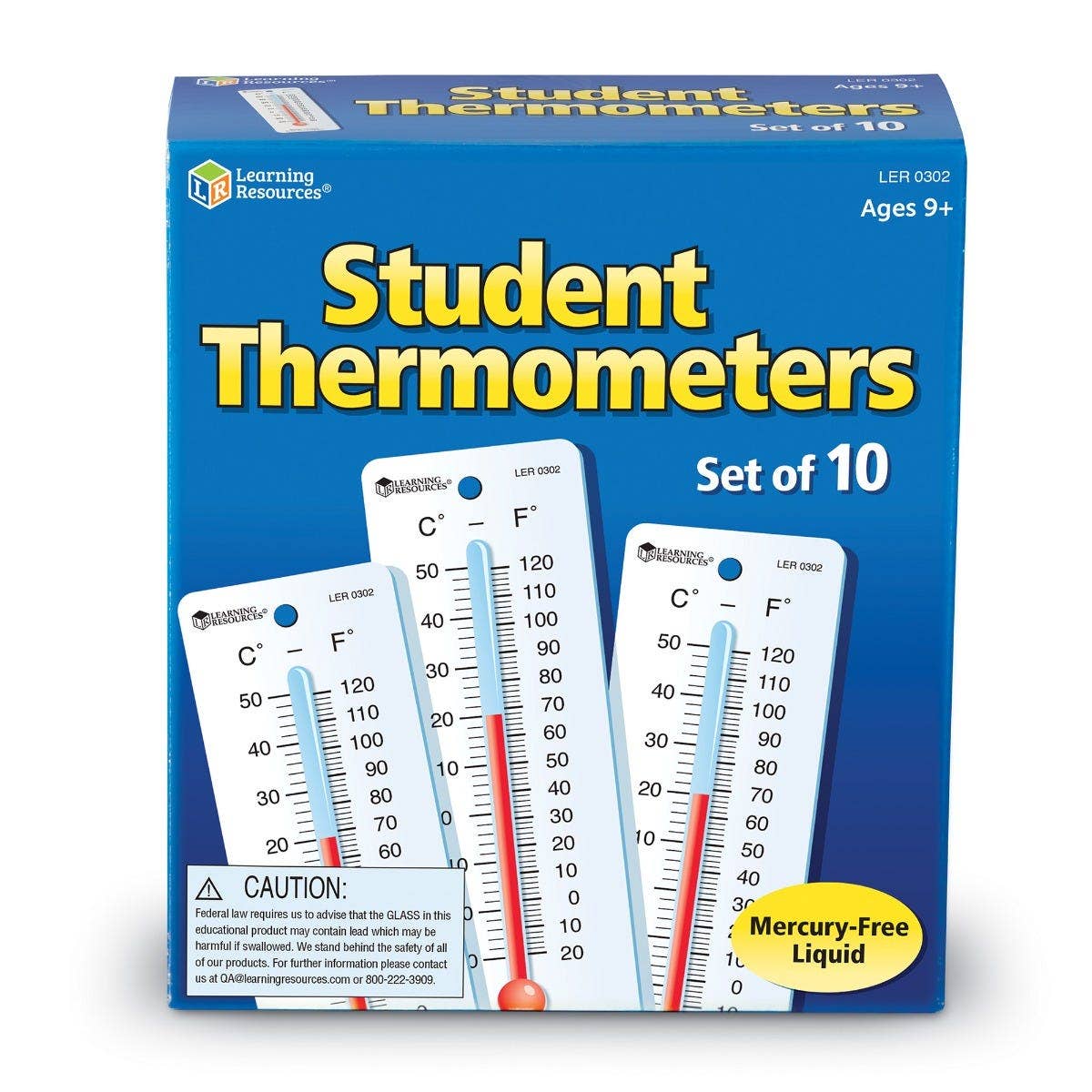 Student Thermometers 10 Pack