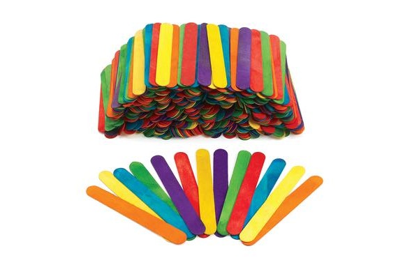 Colorations Super Jumbo Colored Sticks 500 pcs
