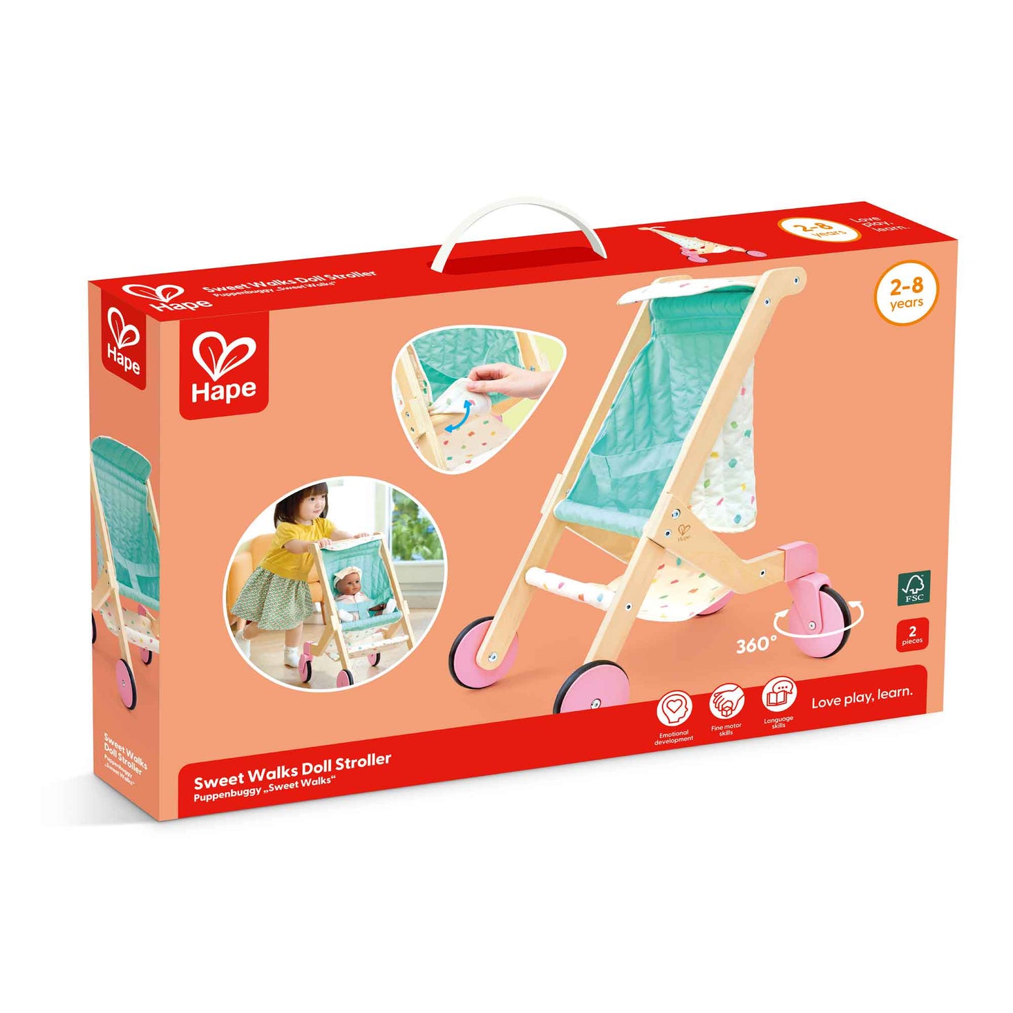 Sweet Walks Doll Stroller