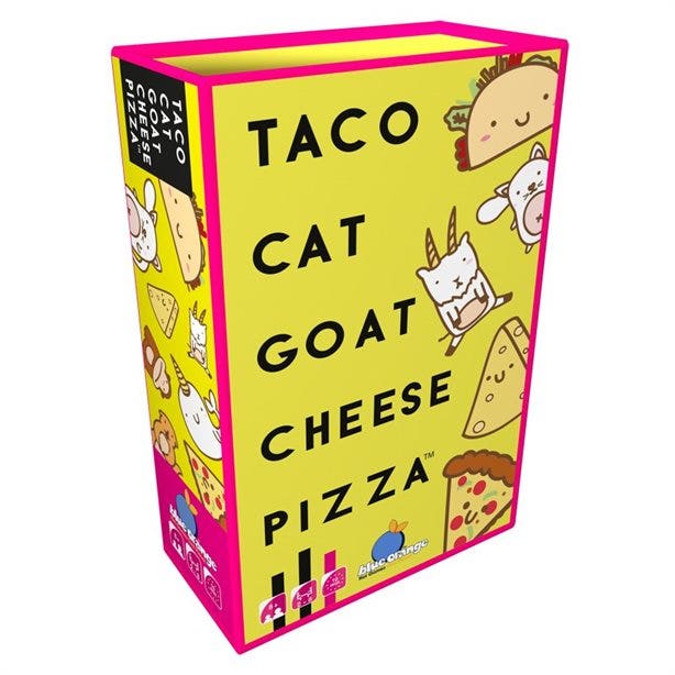 Taco Cat Goat Cheese Pizza by Blue Orange Games