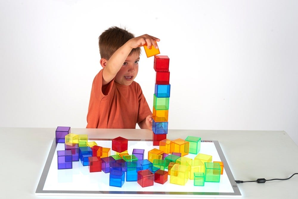 Translucent Colour Cube Set