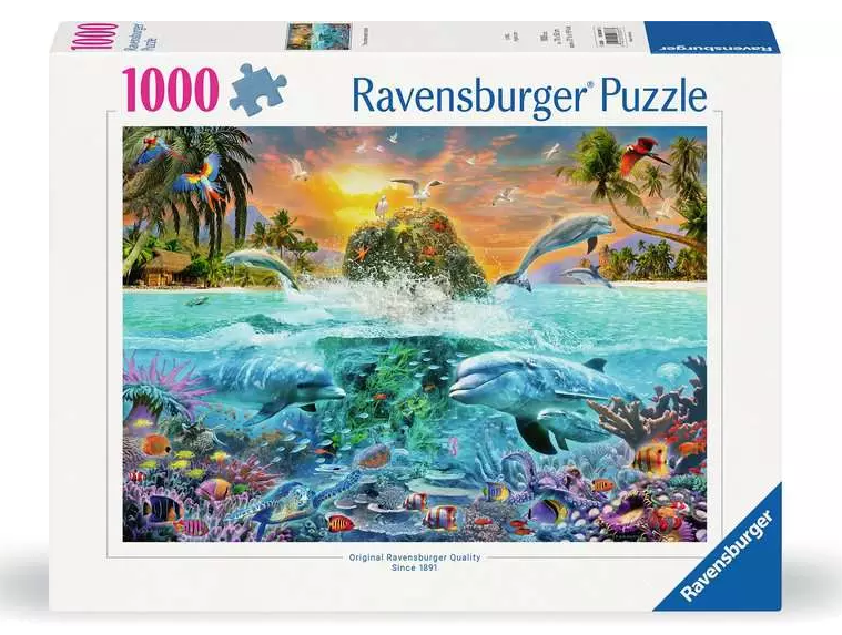 Underwater Island 1000 Pc Puzzle