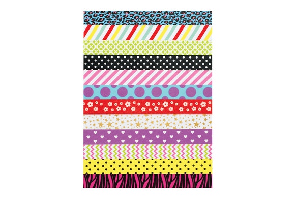 Whimsical Printed Craft Tape Set of 12