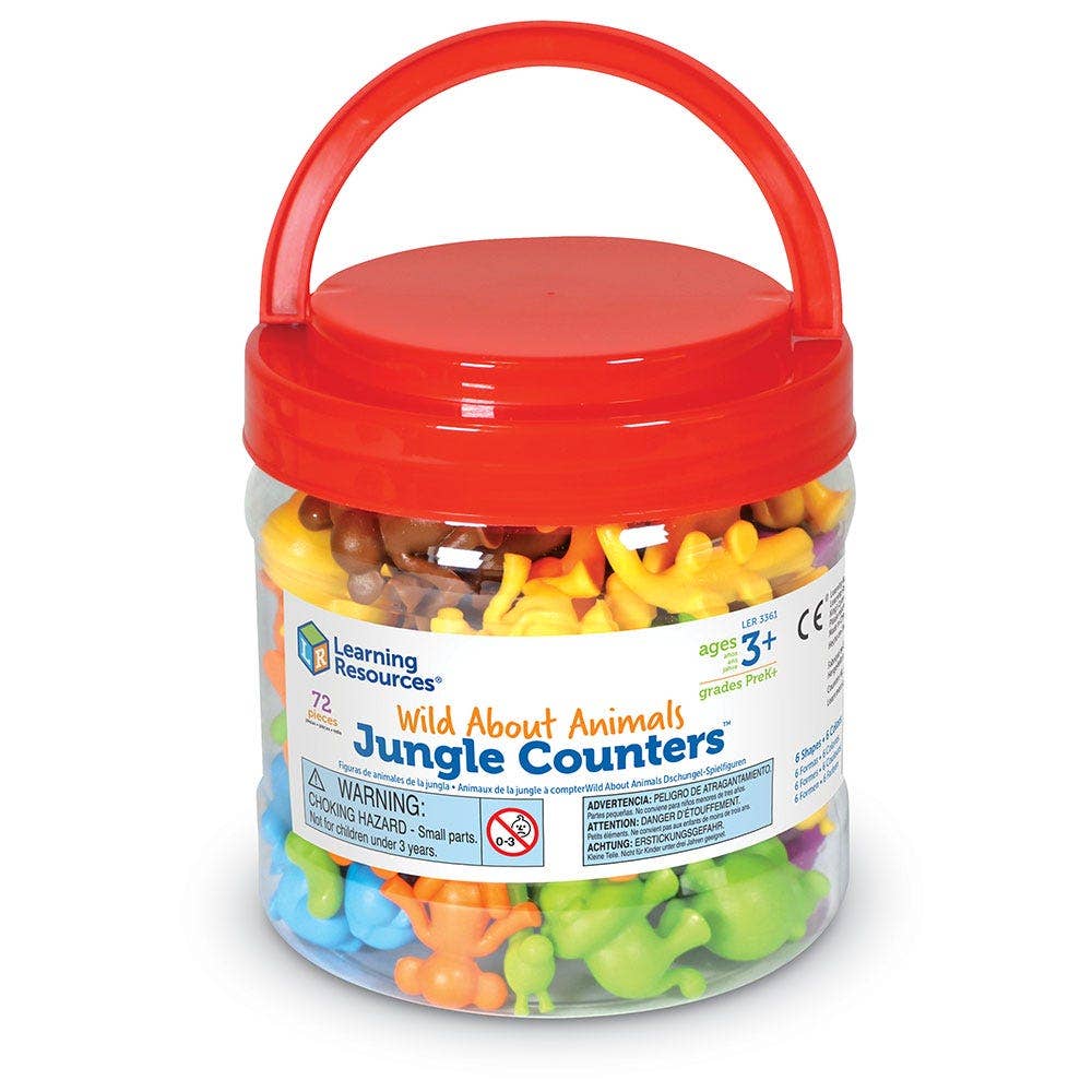 Wild About Animals Jungle Counters