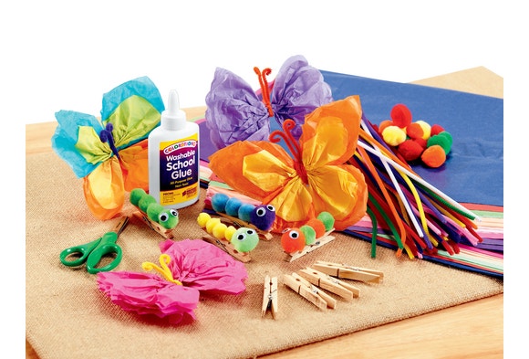 Wood Clothespins Set of 48