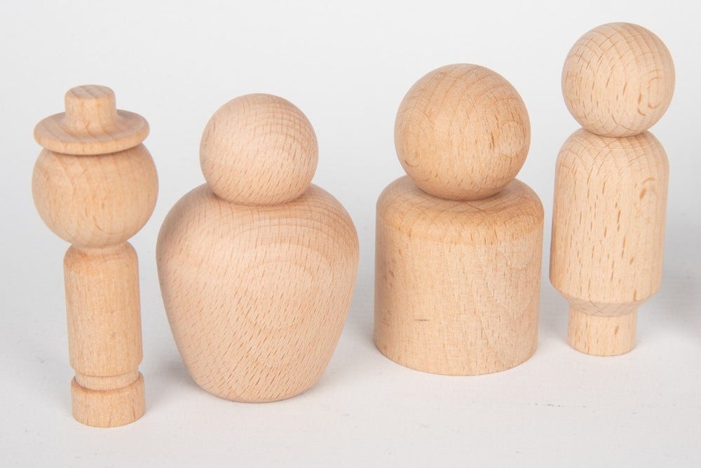 Wooden Community Figures