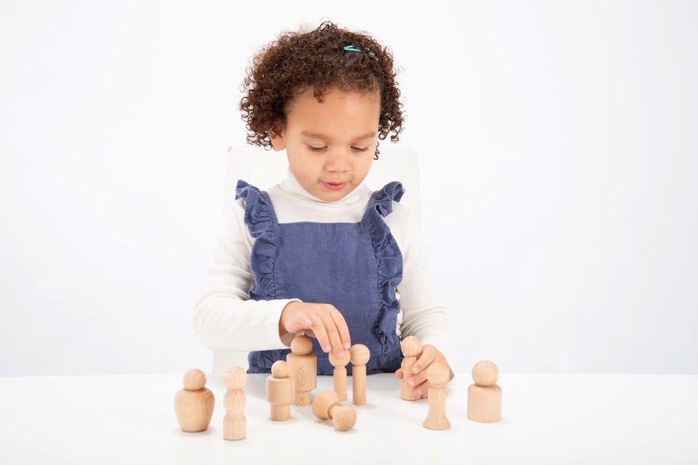 Wooden Community Figures