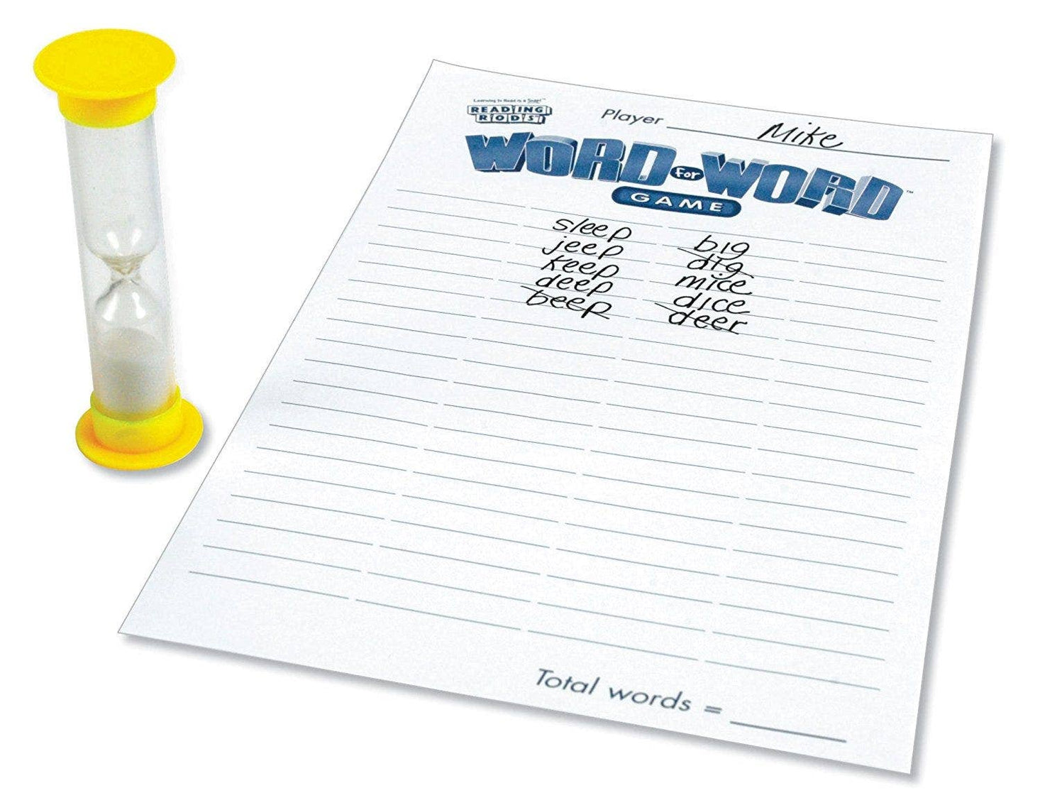 Reading Rods Word For Word Phonics Game