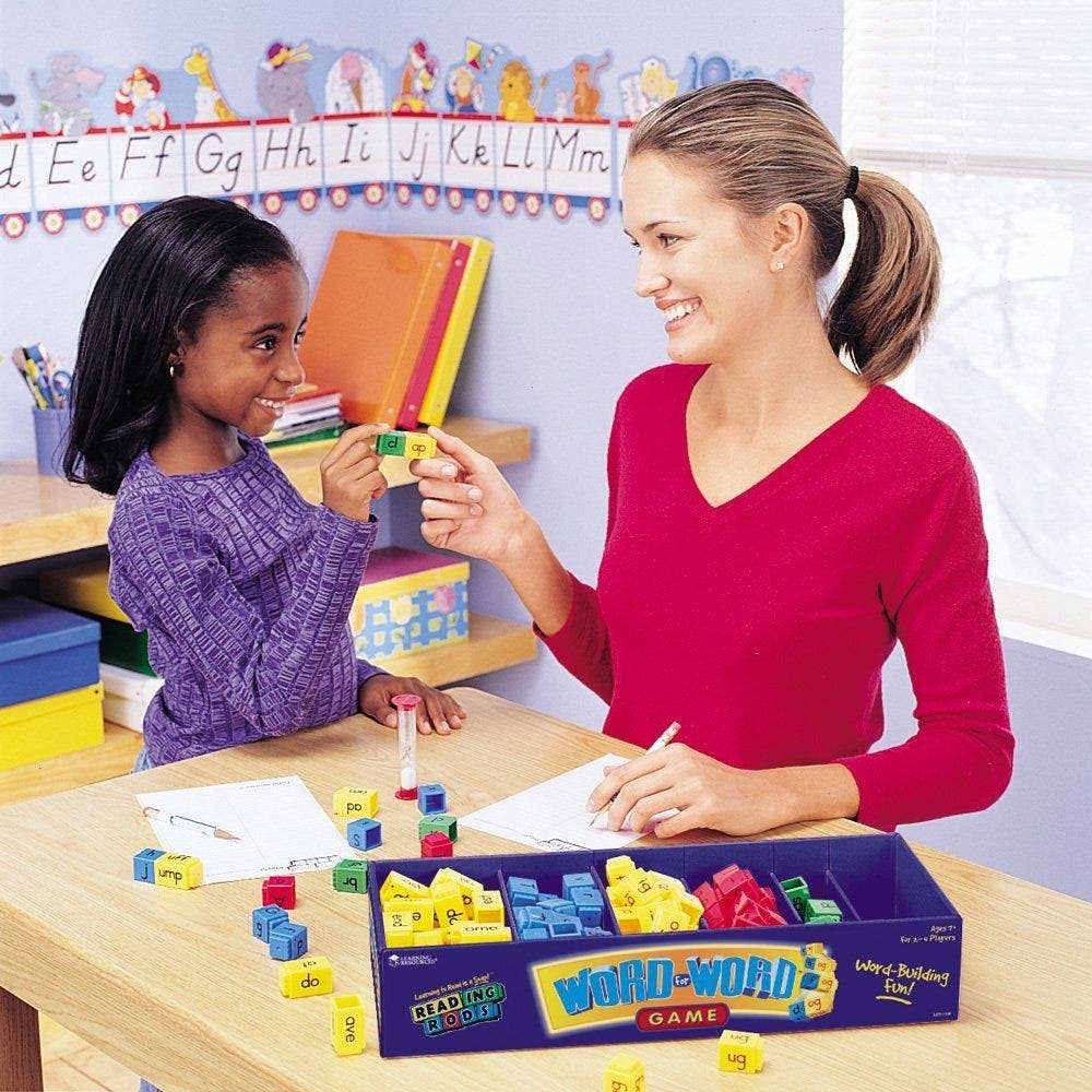 Reading Rods Word For Word Phonics Game