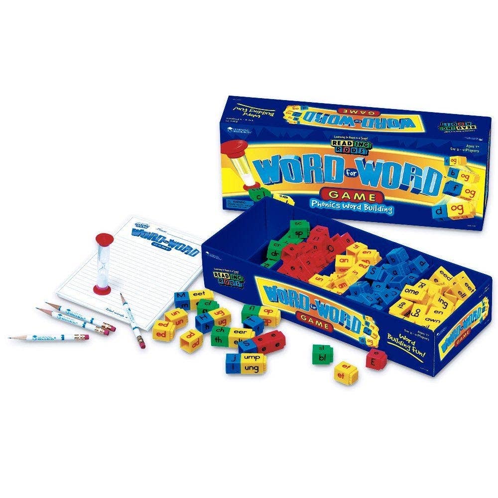 Reading Rods Word For Word Phonics Game