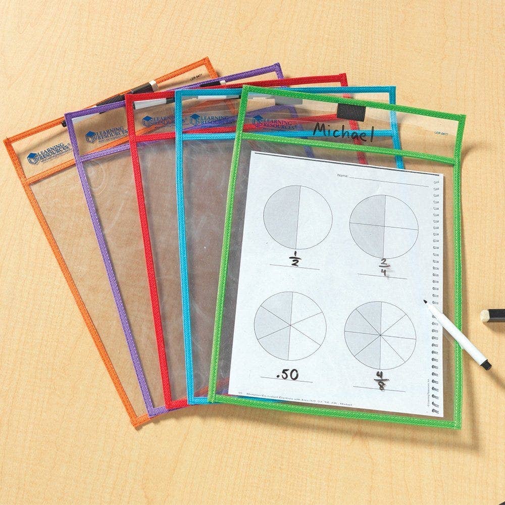 Write & Wipe Pockets