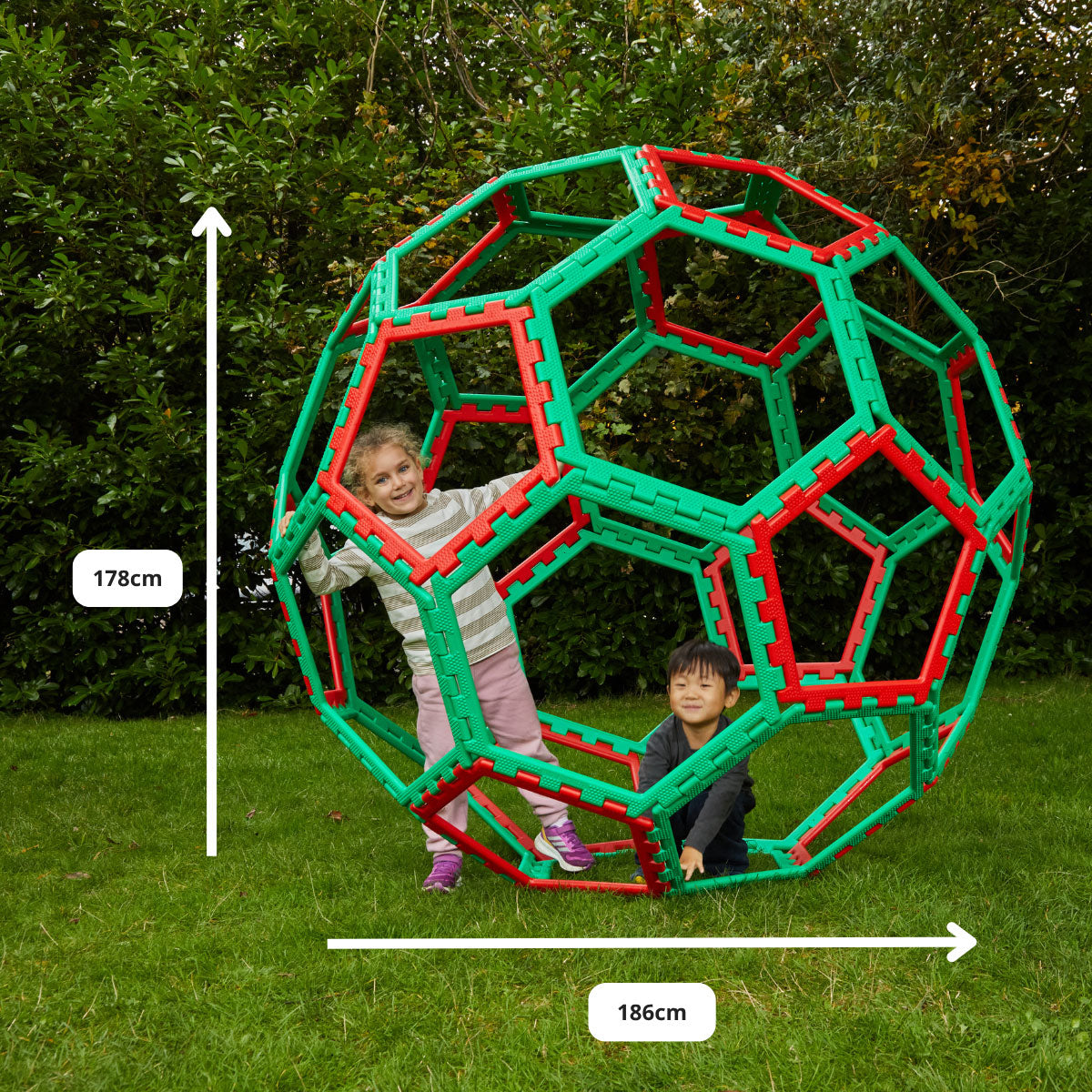 XL Polydron Buckyball