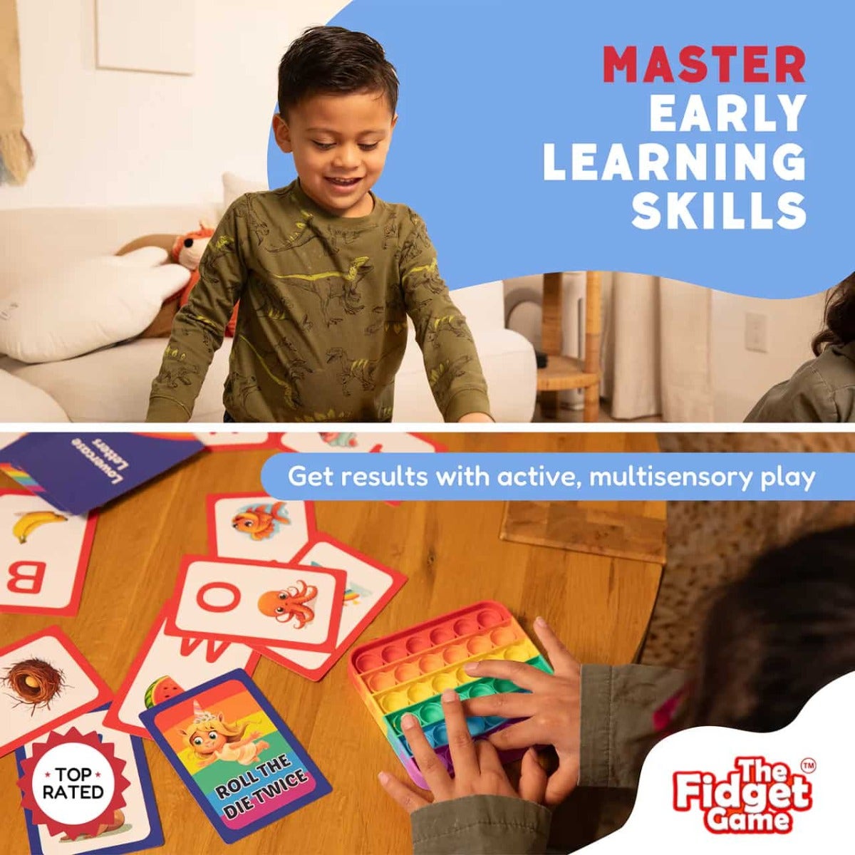 ABC: Learn Uppercase & Lowercase Letters Card Pack
