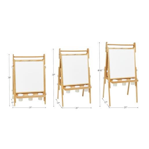 Adjustable All-In-One Wood Easel