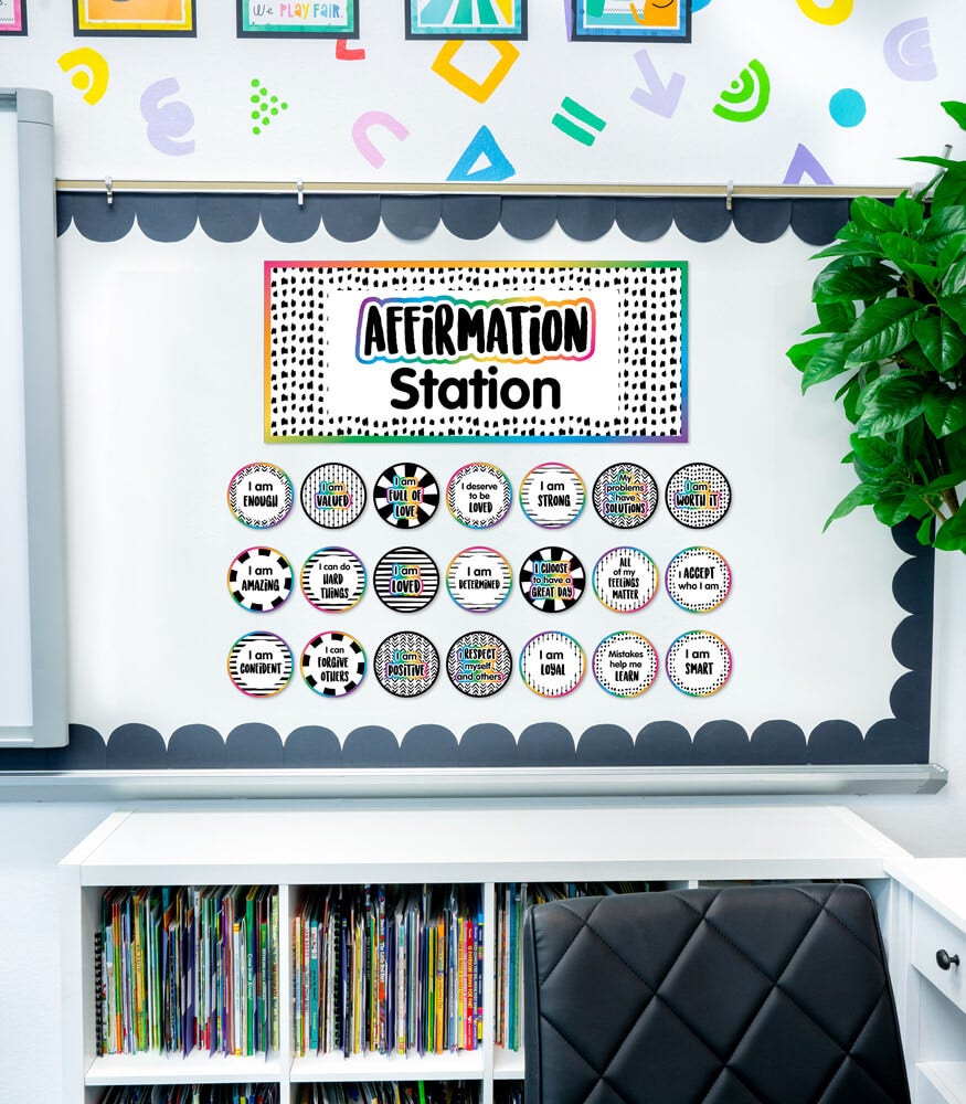 Affirmation Station Bulletin Board Set