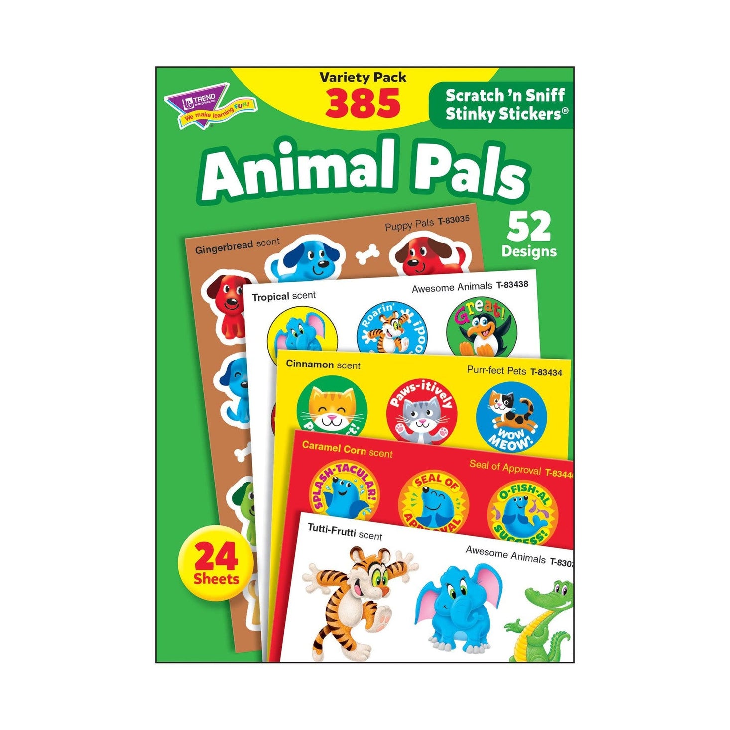 Animal Pals Stinky Stickers Variety