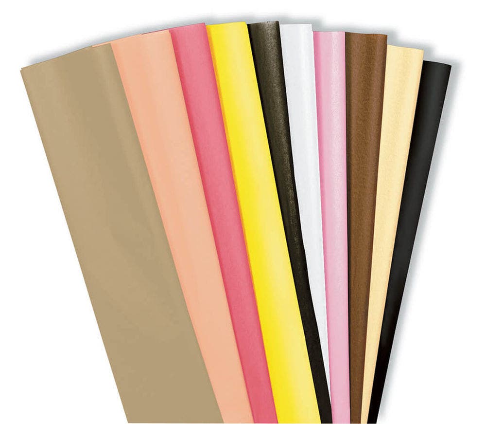 Assorted 20 x 30 Multicultural Tissue Paper 20 Sheets