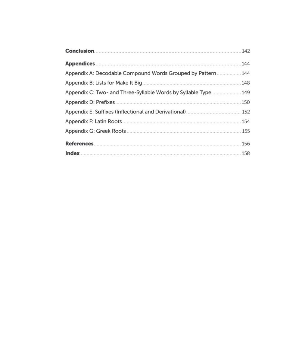 Big Words for Young Readers Teaching Kids in Grades K to 5 to Decode and Understand Words