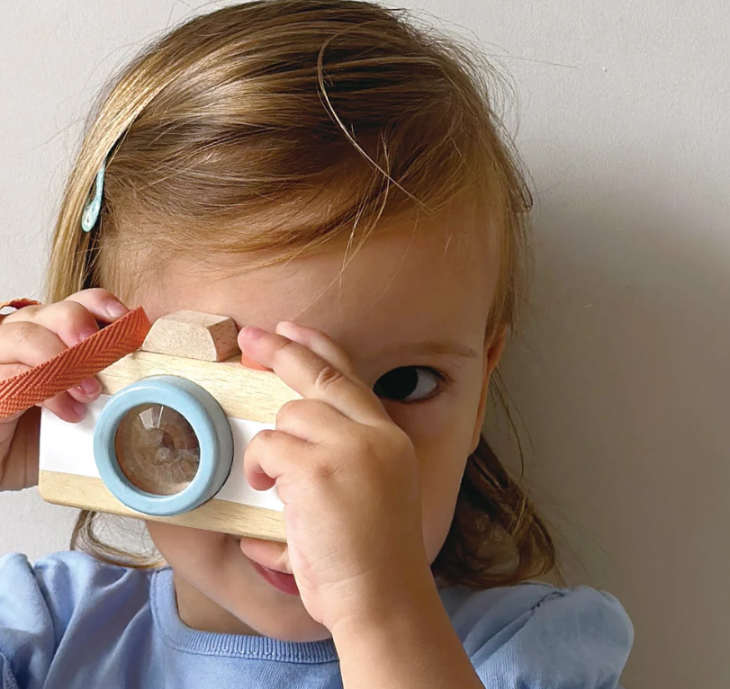 Wooden Pretend Camera