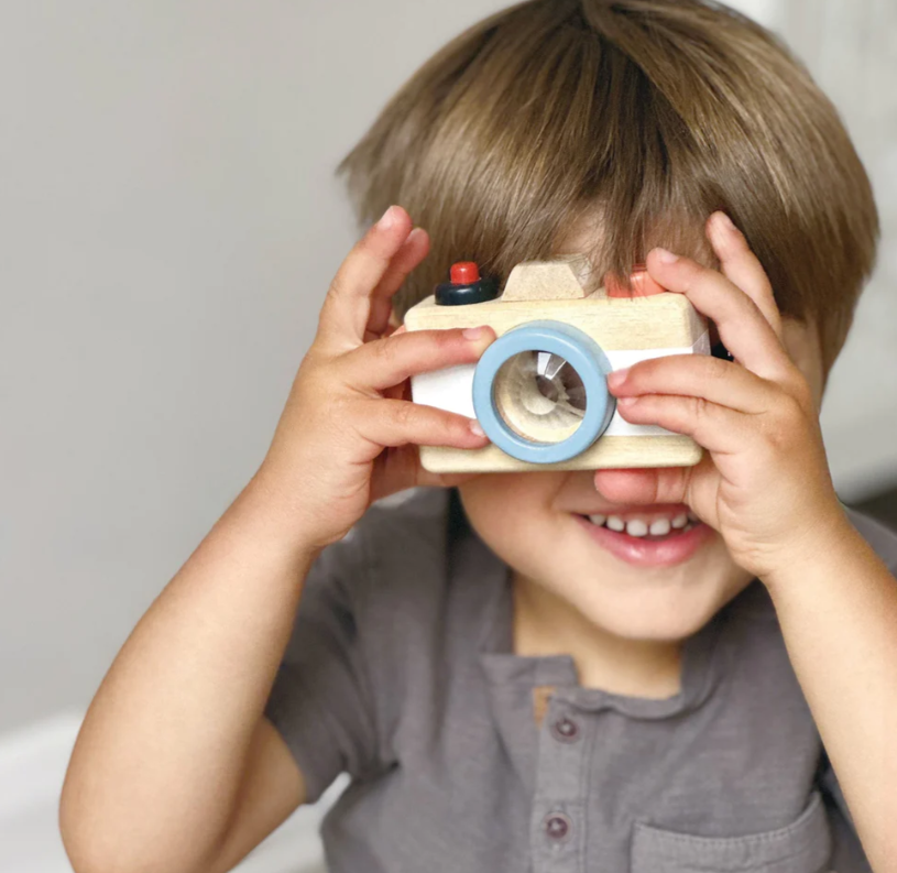 Wooden Pretend Camera