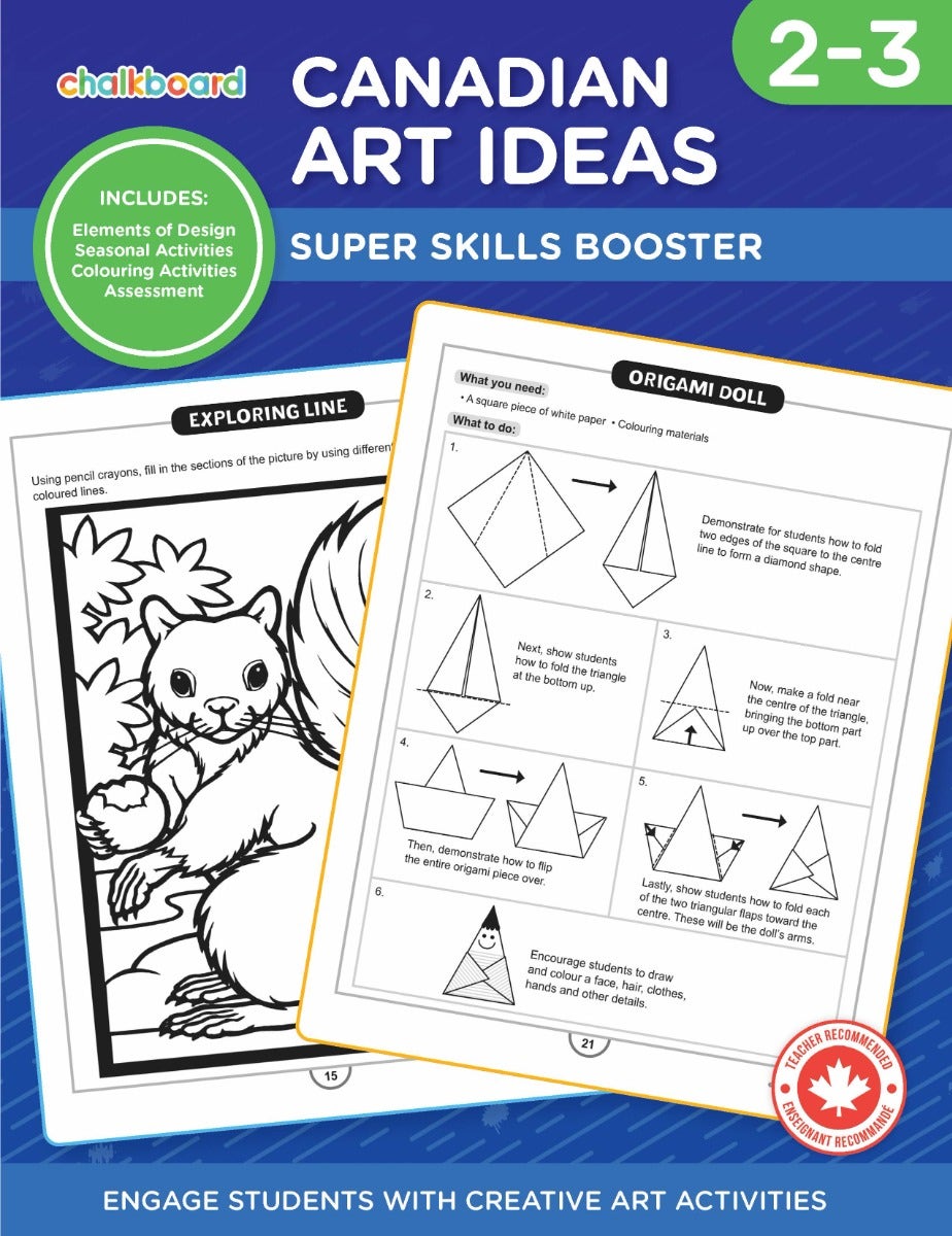 Canadian Art Ideas Grades 2-3 Ebook