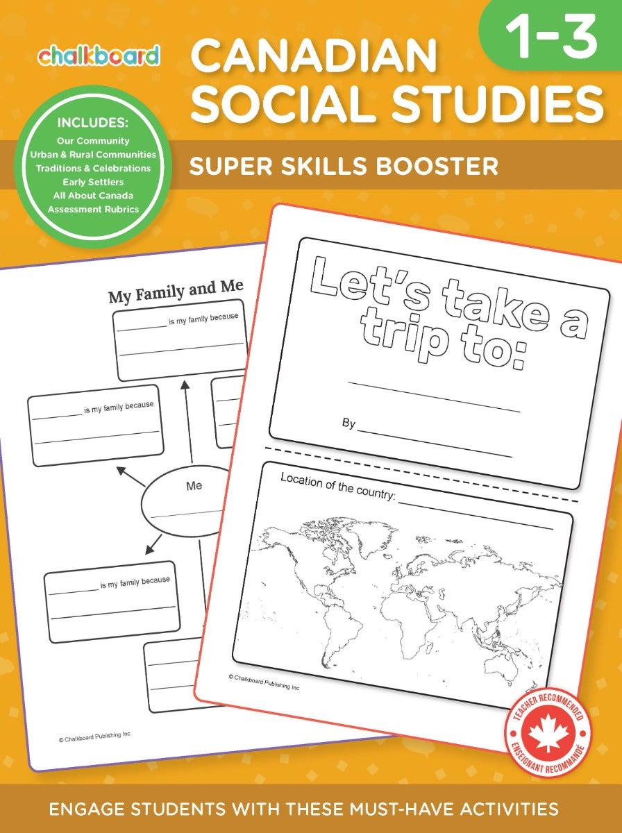 Canadian Social Studies Grades 1-3 Ebook