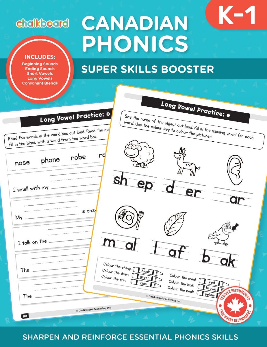 Canadian Phonics K-1 Ebook