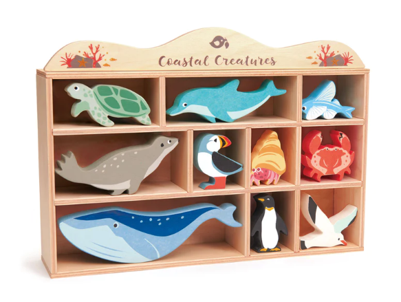 Coastal Creatures Set of 10