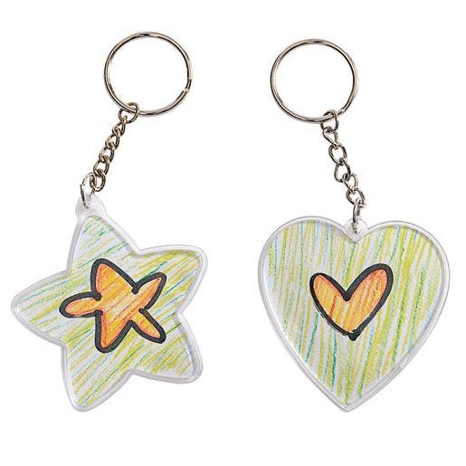 Create Your Own Keychains Set of 12