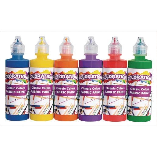 Colorations Fabric Paint Set of 6