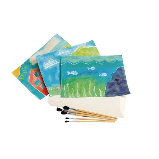 Colorations Liquid Watercolor 4 oz Rainbow Pack Set of 6
