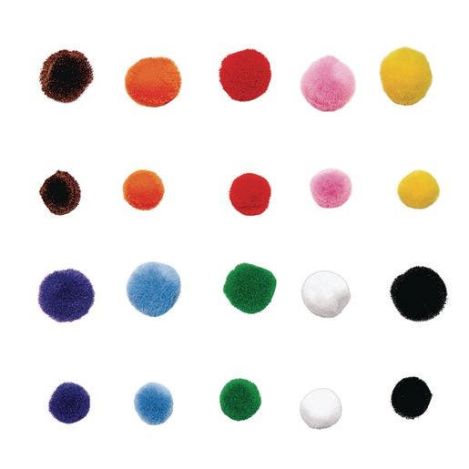Mini Pom Poms 450 Pcs