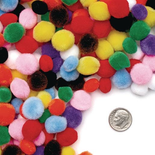 Mini Pom Poms 450 Pcs
