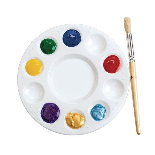 Colorations Round Paint Palettes 3