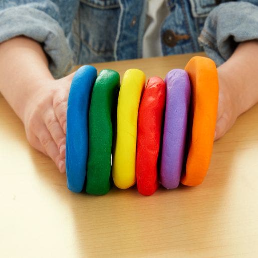 Colorations Wheat and Gluten Free Dough - 6 Classic Colors e