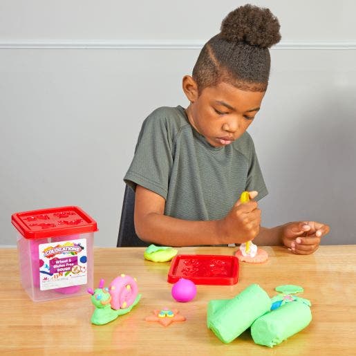 Colorations Wheat and Gluten Free Neon Dough Classroom Pack