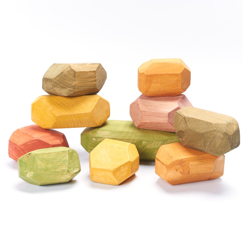 Coloured Boulders 10 pack