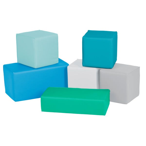 Contemporary Block Set Big 6pc
