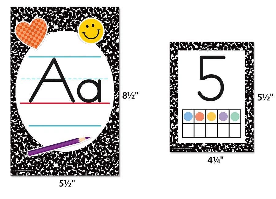Cool for School Composition Alphabet Bulletin Board