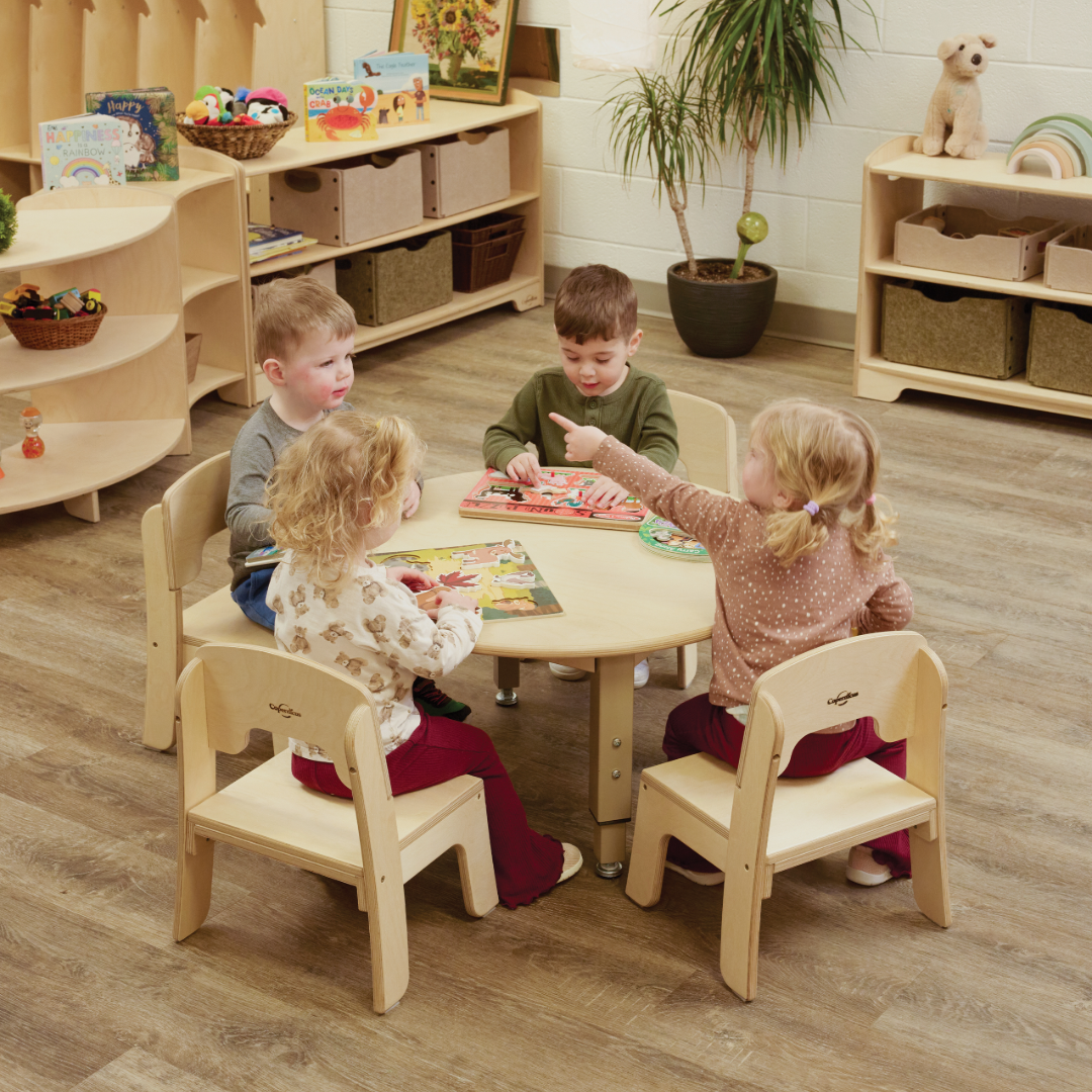 Seoras 8in Birch Classroom Chair