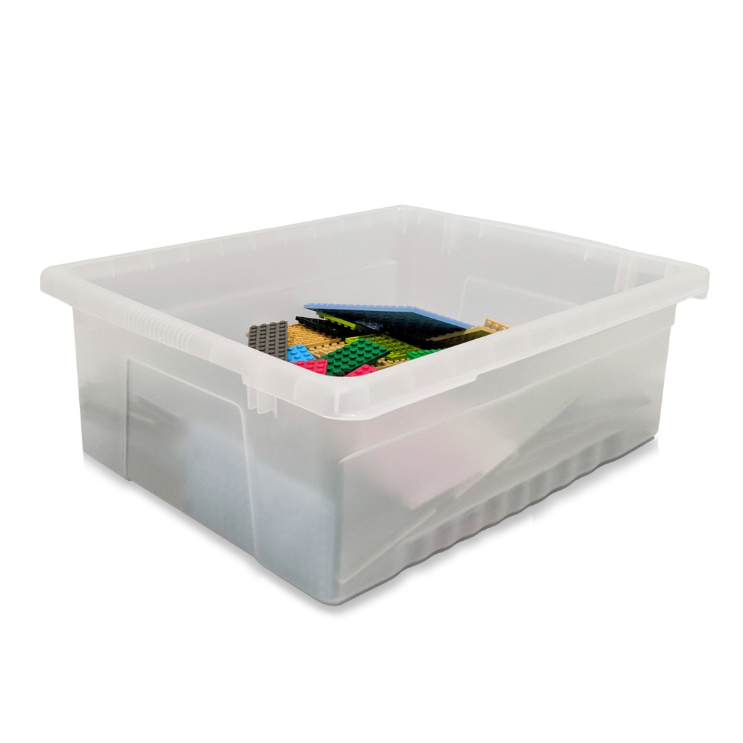Seoras Birch Sensory Table with Clear Tubs Preschool