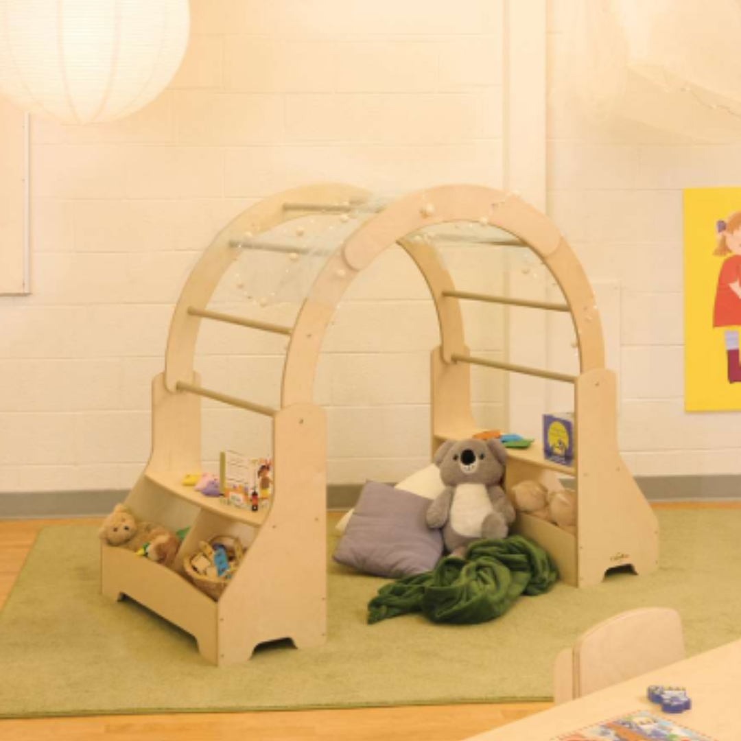 Seoras Birch Cozy Space Arch with Shelves