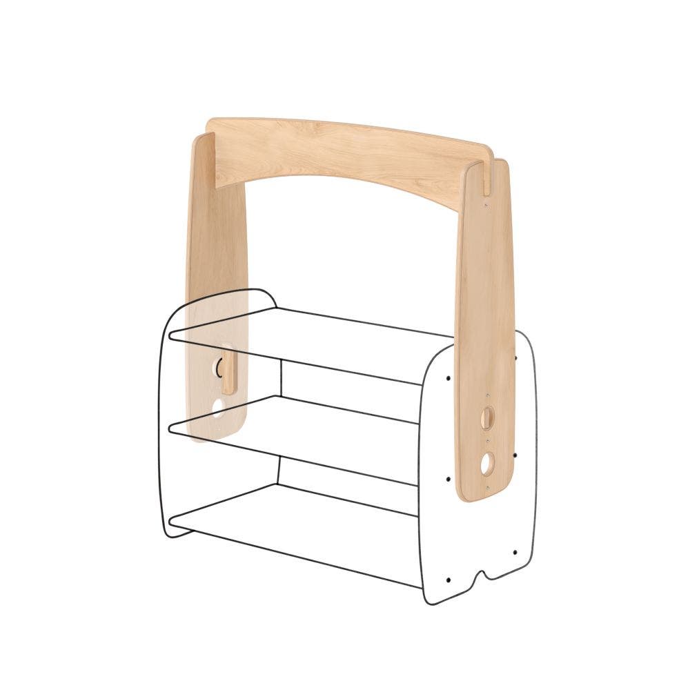 Woodlyn Dramatic Play Accessory - Theatre Top 33.25inL x 42.62inH